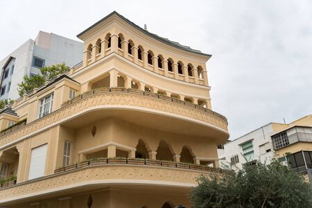 Pagoda House in Tel Aviv, Israelの写真素材