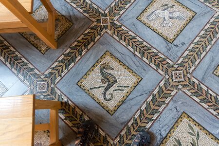 Visiting Ein Kerem in Jerusalem, Israelの写真素材