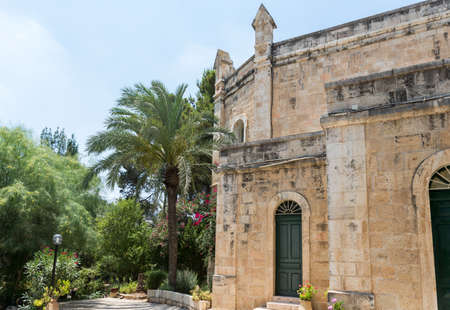 Visiting Ein Kerem in Jerusalem, Israelのeditorial素材