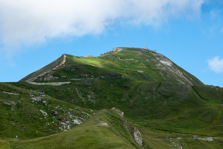 Grossglockner highest mountain in Austriaの写真素材