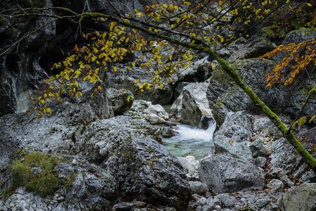 hiking in Mostviertel Austriaの写真素材