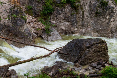Austria nature park Ãtscher TormÃ¤uerの写真素材
