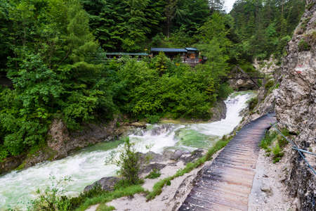 Austria nature park Ãtscher TormÃ¤uerの写真素材
