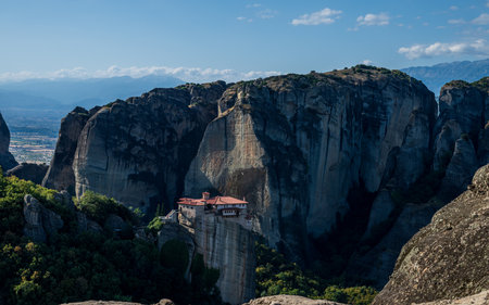 Meteora Monasteries and UNESCO Heritage Site in Kalabaka Greece
