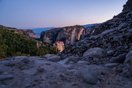 Meteora Monasteries and UNESCO Heritage Site in Kalabaka Greece