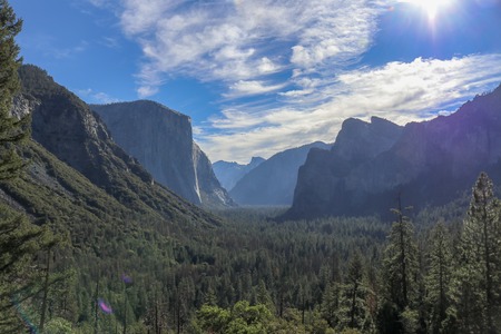 The Yosemite Valleyの写真素材