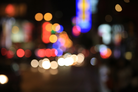 City night backgroundの写真素材