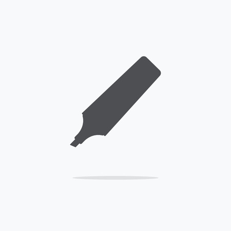 Marker. Marker on a light background. Icon marker. Vector illustration.のイラスト素材