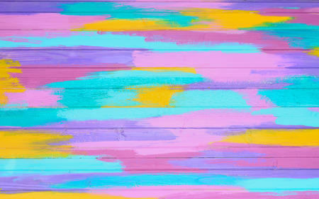 painted background on woodenの写真素材