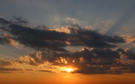 sunsetの写真素材
