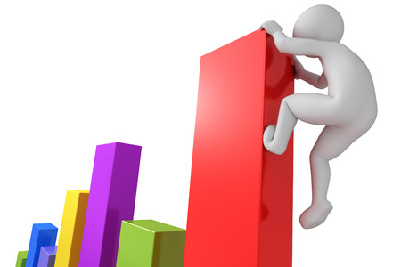 success in businessの写真素材