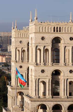 Government`s House on Freedom square. Baku, Azerbaijan. の写真素材