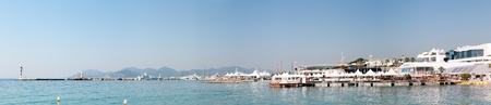 CANNES, FRANCE - MAY 23, 2011: Harbour and marina for guests of 64 Cannes Film Festival in Cannes on May 23, 2011, Cannes, France.のeditorial素材