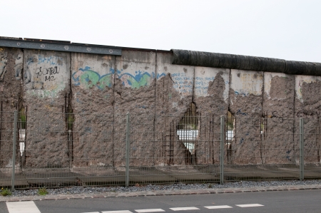 The remains of berlin wall in Berlin Gemany