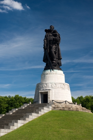 Memorial of the second world war and russian soldiers in Treptower park, Berlin のeditorial素材