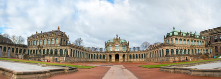 The Zwinger (Der Dresdner Zwinger) is a palace built in Rococo style in Dresden, Germanyのeditorial素材