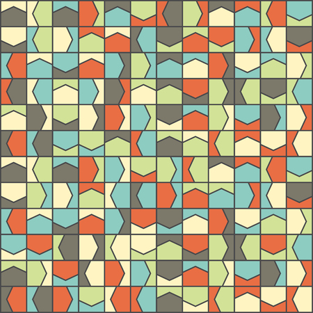 Geometry polygonal colorful pattern. Business backgroundのイラスト素材