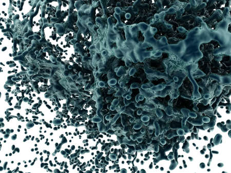 Abstract liquid splash backgroundの写真素材