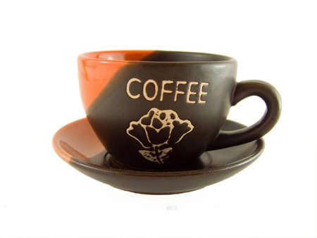 Coffe cup whis text on cup coffeeの写真素材