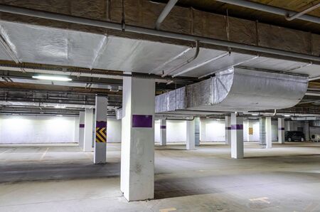 Ceiling insulation, ventilation system air ducts, fire extinguishing system pipes, electric cable...