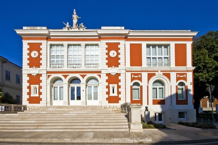 Porec theatre buildingのeditorial素材