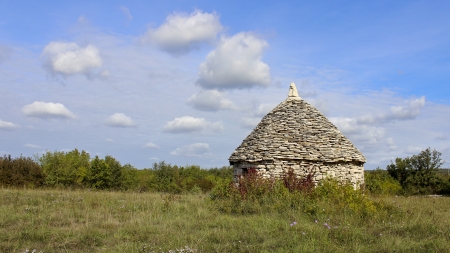 Old Istrian shepherd s shelterの写真素材