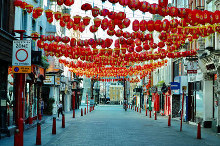 Empty London, Chinatown during COVID-19 lockdown