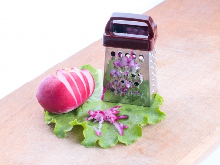 Radish and honeyの写真素材