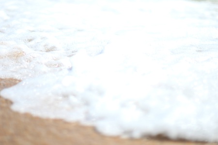 Sea water over sandの写真素材