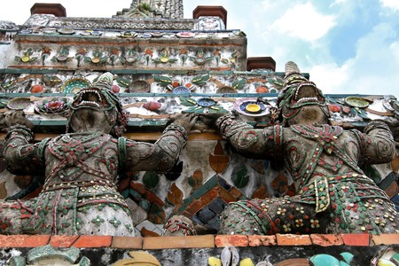 Wat Arun , Thonburi Thailandの写真素材