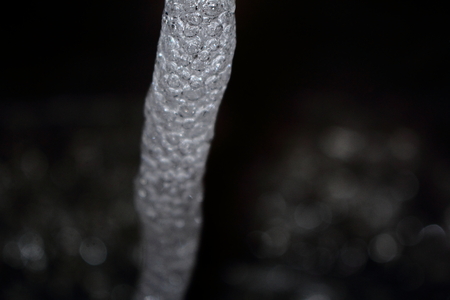 Gas vials against a dark background superの写真素材