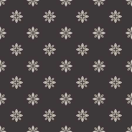 Hand drawn seamless pattern with abstract retro ornament . Colorful vector background for textile, fashion fabric, wallpaper, wrapping paper etcのイラスト素材