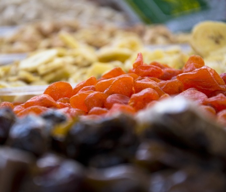 Dried fruit mix with prune