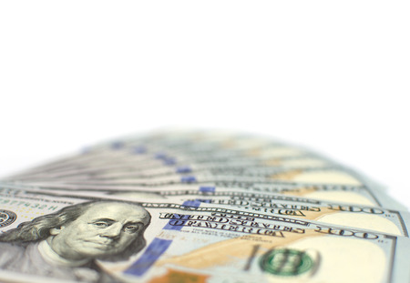 Hundred Dollar Bills for background 