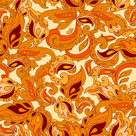 Seamless etno patternのイラスト素材