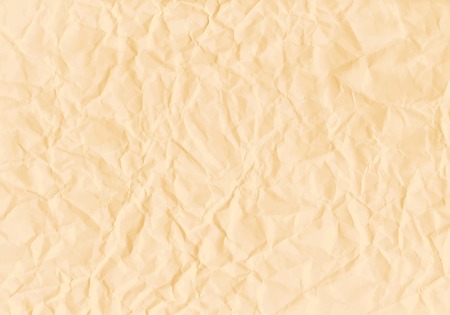 Texture of crumpled horizontal sepia paper. Vectorのイラスト素材