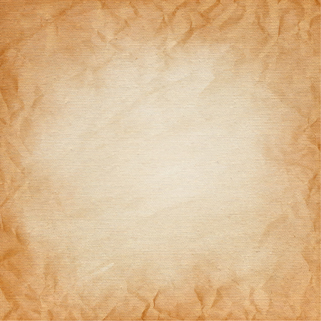 brown canvas with the texture of crumpled paper. grunge backgroundのイラスト素材
