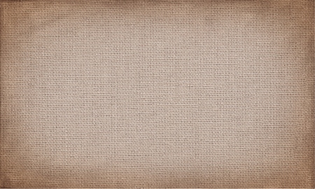 horizontal brown canvas to use as grunge background or textureのイラスト素材