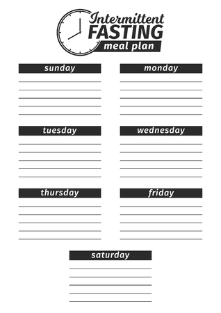 Template for the creation of the food menu. black and white Vector illustration.のイラスト素材