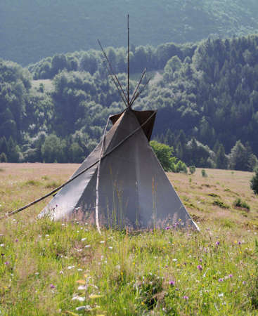 indian teepee is a modern hippie's home