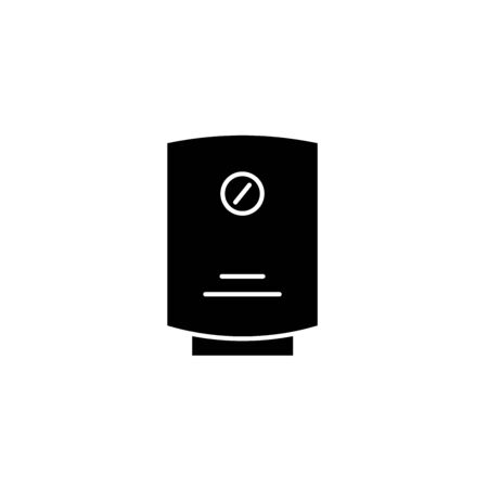boiler line icon vector illustration.のイラスト素材
