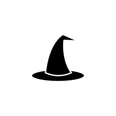 Witch hat icon, vector illustration design. Halloween collection.のイラスト素材