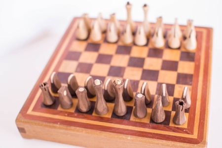 Wooden chess Boeard.