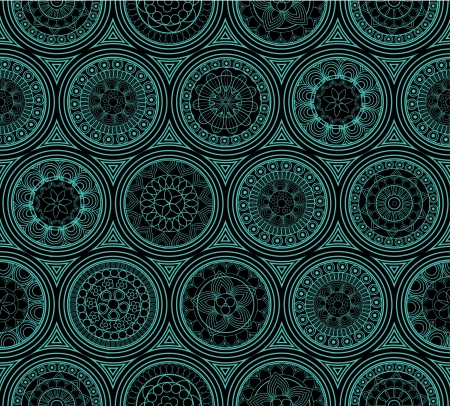 Ornate seamless patternのイラスト素材