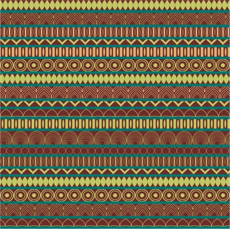 Ethnic motifs seamless patternのイラスト素材