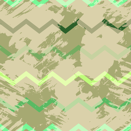 Decorative graphic seamless pattern with textured blotsのイラスト素材