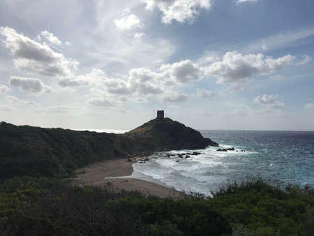 Landscape in Sardiniaの写真素材