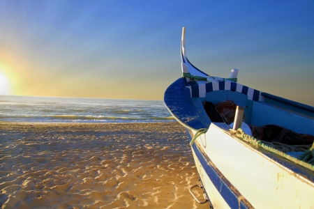 Fishing boatの写真素材