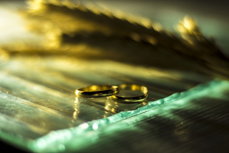 Alliances with light effectsの写真素材