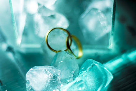 Ice in your beautyの写真素材